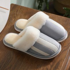 Luxury Flannel Winter Fur Slippers 30 Pairs