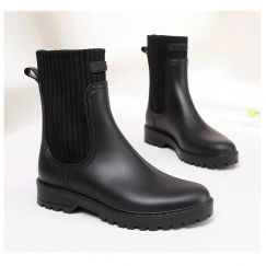 Low top PVC Rain Boots Women