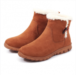 Cotton FUR Winter Boots Women 2 Pairs