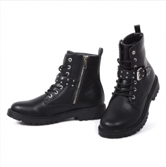 Customizable Lace up Women Boots 4 Pairs